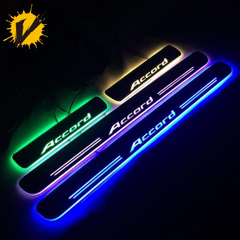VISPARKING Accord LED Car Door Sill Plate